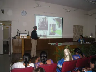 2014: X-ray diffraction: key to crystallographic studies: Seminar