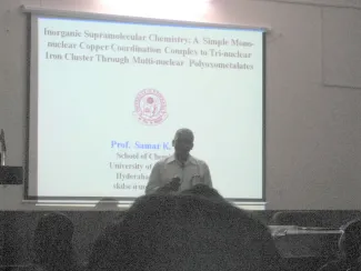 2014: X-ray diffraction: key to crystallographic studies: Seminar