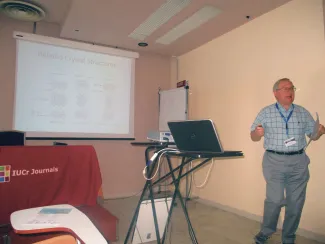 2016: AIC International Crystallography School: Classroom session