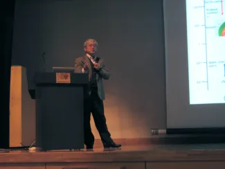 2014: Fifth meeting of the Research Consortium on High-pressure Research and the Kumamoto International Symposium on Recent Advancement of Physics and Mineralogy VI: Lectures