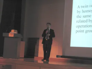 2014: Fifth meeting of the Research Consortium on High-pressure Research and the Kumamoto International Symposium on Recent Advancement of Physics and Mineralogy VI: Lectures