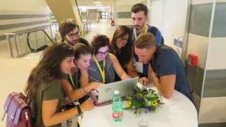 2019: Crystallographic Information Fiesta: Students at work