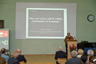 2014: Laue Memorial Day: Laue Symposium