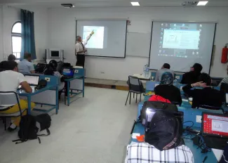 2015: IUCr-UNESCO Open Lab: Travelling Laboratory Nabeul