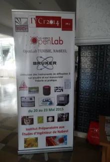 2015: IUCr-UNESCO Open Lab: Travelling Laboratory Nabeul