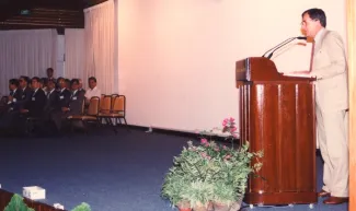 2001: AsCA Meeting: Opening ceremony