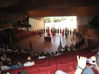 2009: European Crystallography Meeting: Opening ceremony