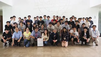 2018: Training Course on Symmetry and Group Theory: Group photo