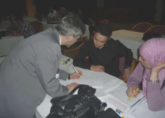 2012: International School on Mathematical and Theoretical Crystallography: Classroom session