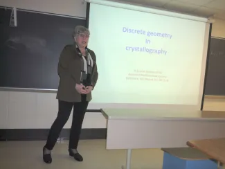 2014: AMS Spring Meeting: Special Session on Discrete Geometry in Crystallography: Lectures