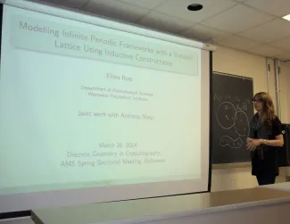 2014: AMS Spring Meeting: Special Session on Discrete Geometry in Crystallography: Lectures