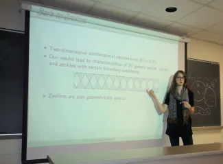 2014: AMS Spring Meeting: Special Session on Discrete Geometry in Crystallography: Lectures