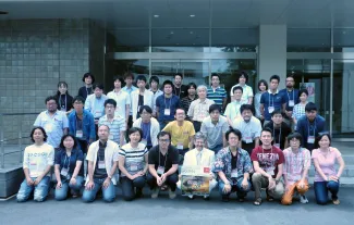 2014: Training Course on Symmetry and Group Theory: Group photo