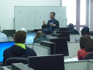 2014: 2nd Bloemfontein School on Fundamental Crystallography: Classroom session