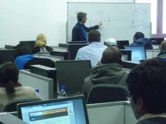 2014: 2nd Bloemfontein School on Fundamental Crystallography: Classroom session