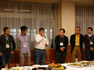 2016: Training Course on Symmetry and Group Theory: Welcome party