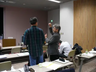 2017: Training Course on Symmetry and Group Theory: Classroom session