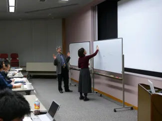 2017: Training Course on Symmetry and Group Theory: Classroom session