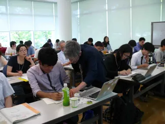 2017: Training Course on Symmetry and Group Theory: Classroom session
