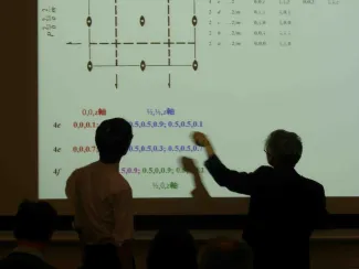 2017: Training Course on Symmetry and Group Theory: Classroom session