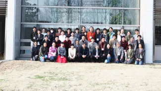 2015: Training Course on Symmetry and Group Theory: Group photo