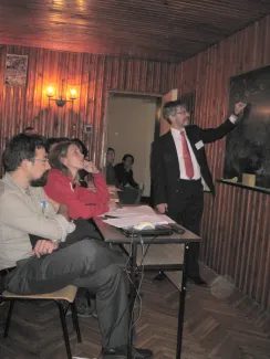 2013: International School on Fundamental Crystallography: Classroom session