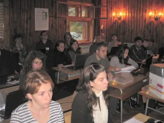 2013: International School on Fundamental Crystallography: Classroom session