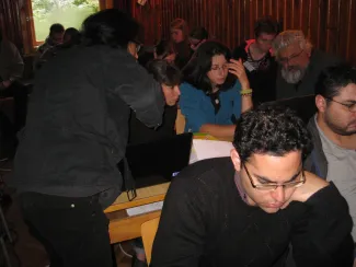 2013: International School on Fundamental Crystallography: Classroom session