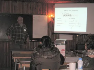 2013: International School on Fundamental Crystallography: Classroom session