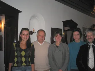 2013: International School on Fundamental Crystallography: Dinner