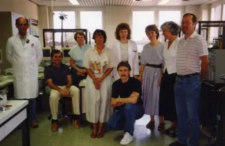 1989: Laboratory visit: Team members