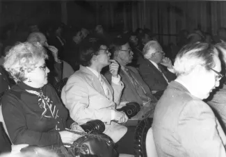 1986: European Crystallography Meeting: General photos