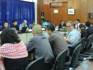 2014: IUCr-UNESCO Open Lab: Opening ceremony