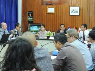 2014: IUCr-UNESCO Open Lab: Opening ceremony