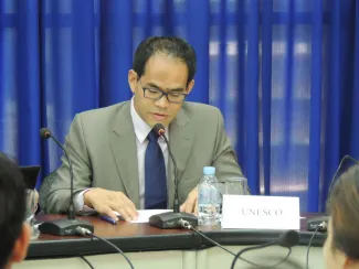2014: IUCr-UNESCO Open Lab: Opening ceremony