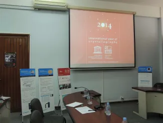 2014: IUCr-UNESCO Open Lab: Coffee break
