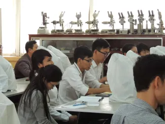 2014: IUCr-UNESCO Open Lab: Classroom session