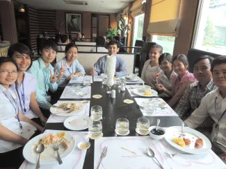2014: IUCr-UNESCO Open Lab: Social events