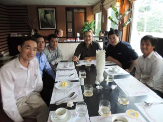 2014: IUCr-UNESCO Open Lab: Social events