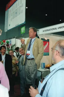 2002: IUCr Congress and General Assembly: International Tables reception