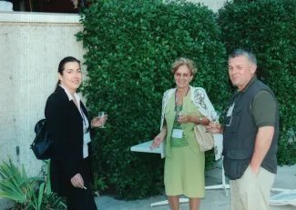 2002: IUCr Congress and General Assembly: Delegates Reception