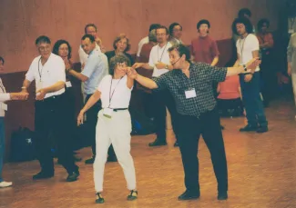 2002: IUCr Congress and General Assembly: Israeli folk dancing