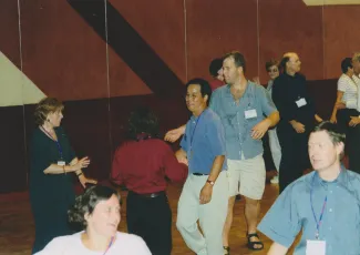 2002: IUCr Congress and General Assembly: Israeli folk dancing