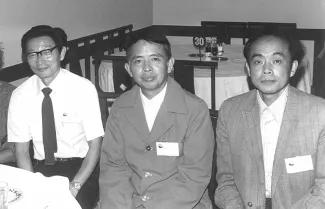 1986: International Symposium on Molecular Structure: Participants