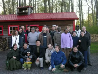 2007: 7th Canadian Powder Diffraction Workshop: Group photo