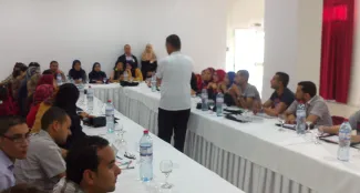 2015: IUCr-UNESCO Open Lab: Travelling Laboratory Monastir