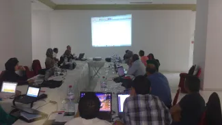 2015: IUCr-UNESCO Open Lab: Travelling Laboratory Monastir