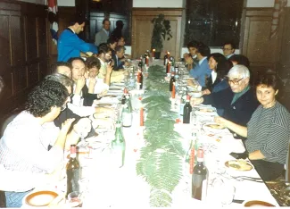 1987: Joint Italian-Israeli Meeting: Dinner
