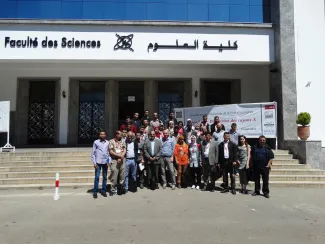 2014: IUCr-UNESCO Open Lab: Travelling Laboratory Rabat