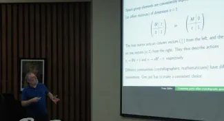 2011: International School on Mathematical and Theoretical Crystallography: